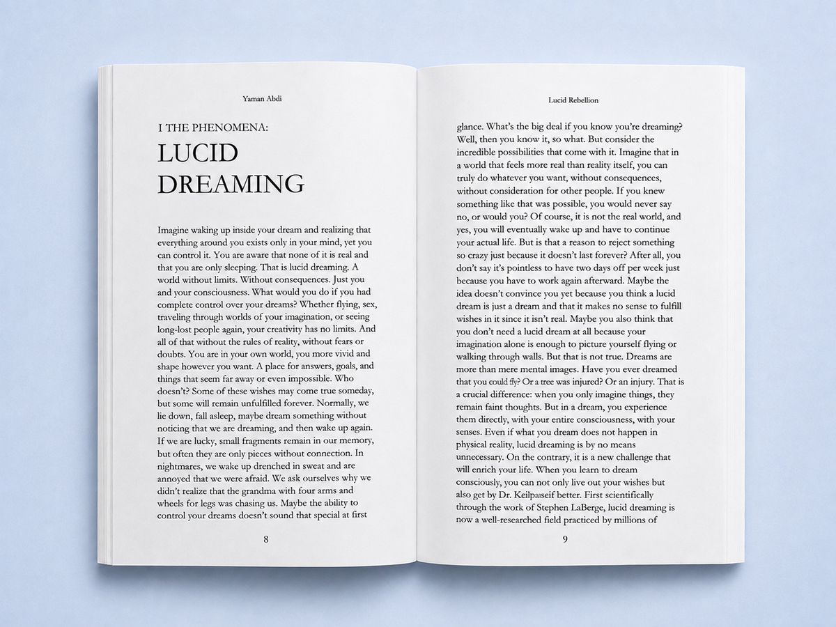 Lucid Rebellion Paperback ENG English Open