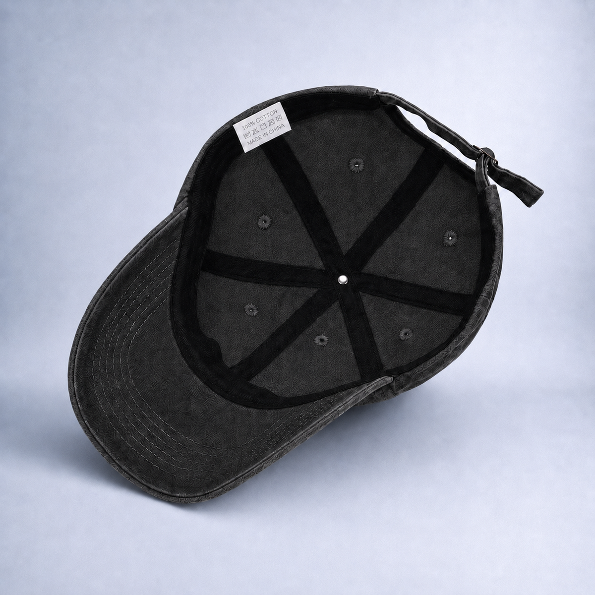 Lucid Rebellion Cap Midnight Black Back